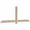 Ekena Millwork Eugene Smooth Timber Gable Bracket, Douglas Fir, 72"W x 27"H x 1 1/2"D x 3 1/2"F, 9/12 Pitch GBW072X27X0204EUG00SDF - alternate 4